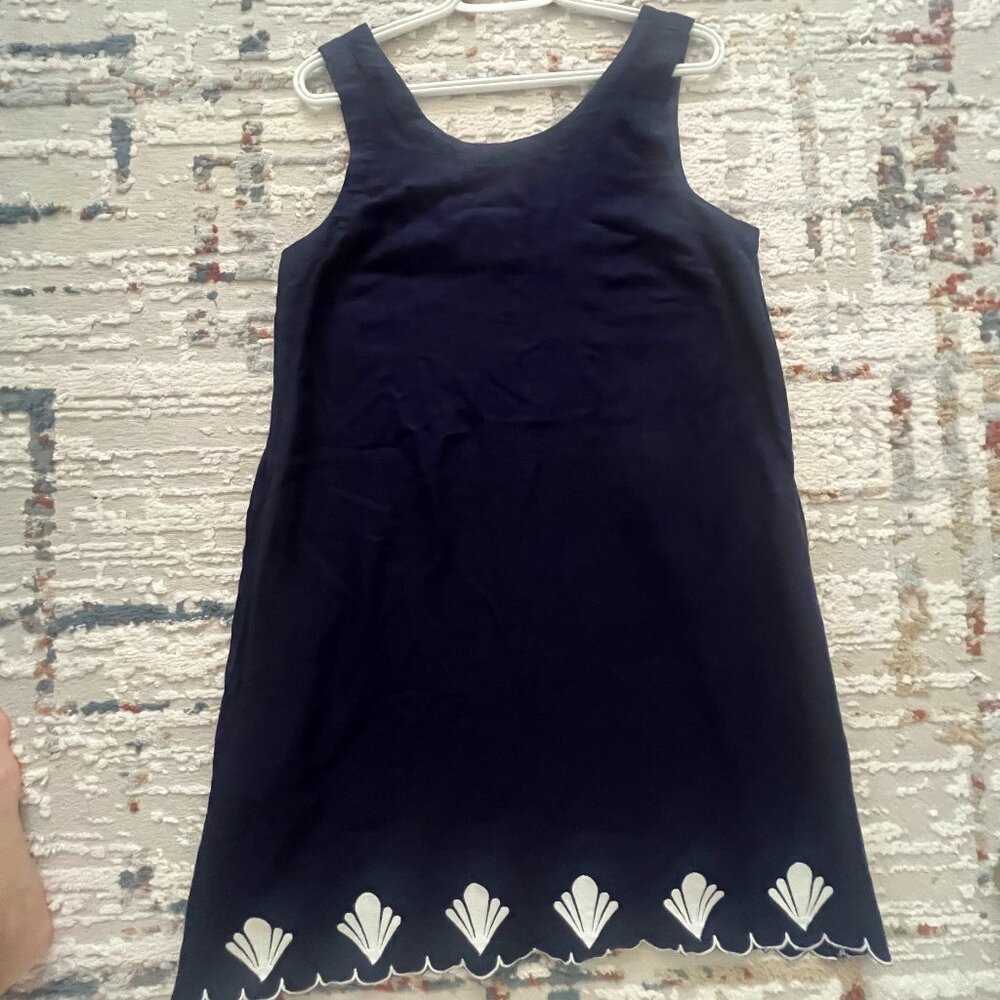 Linen dress with pockets (Size: M)